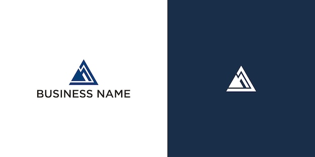 El logotipo profesional de la MA para la marca