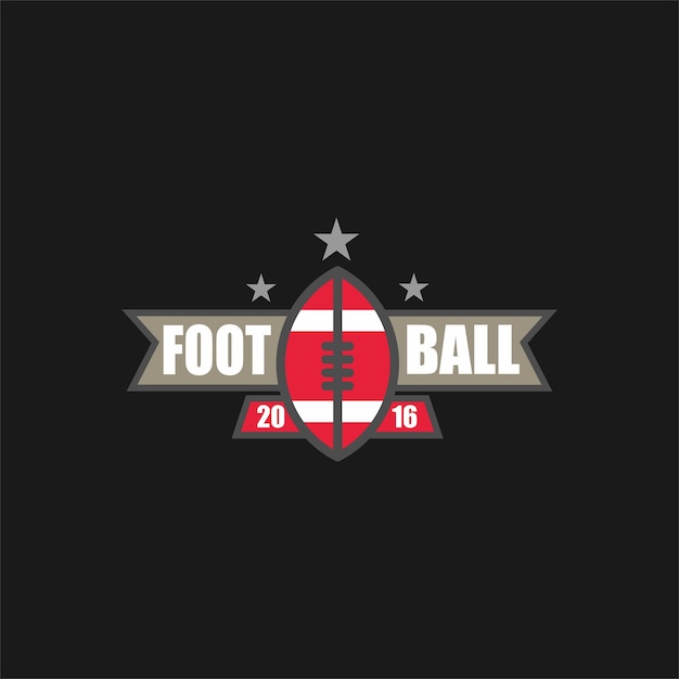 Logotipo profesional moderno para una liga de fútbol.