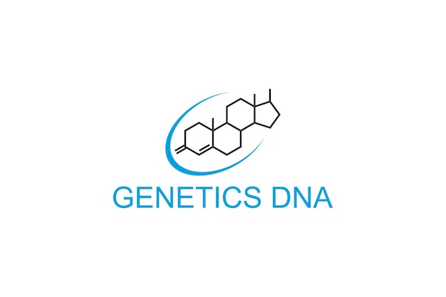 El logotipo del programa de investigación genética del ADN