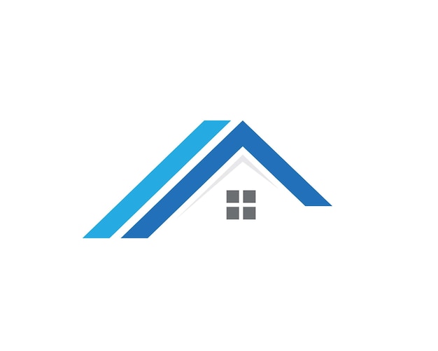 Logotipo de propiedad y construcción