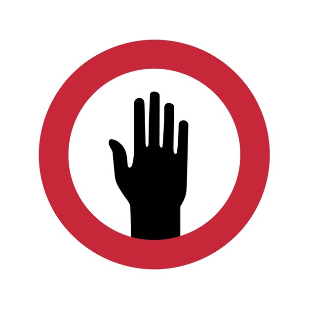 El logotipo de protección de servicio lleno de colores