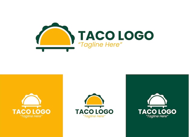 El logotipo del puesto de tacos