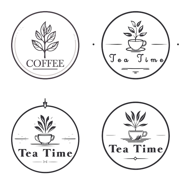 logotipo de un puesto de té