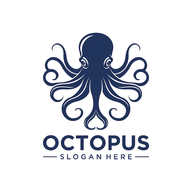 Vector el logotipo del pulpo