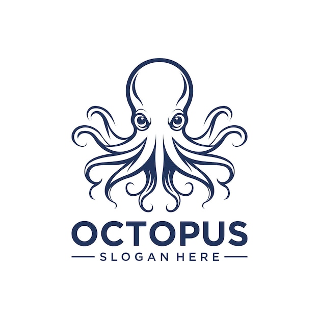 Vector el logotipo del pulpo