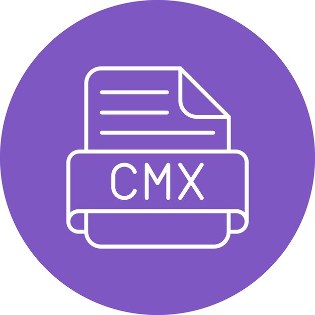 un logotipo púrpura y blanco con las letras m m
