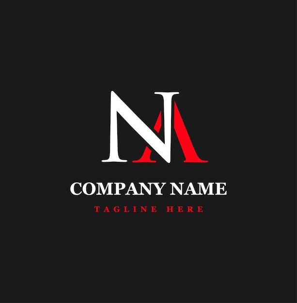 El logotipo de QM es un elemento de marca gráfica vectorial, letra, fondo blanco.