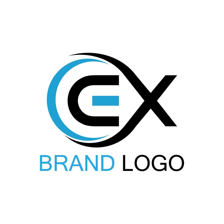 Vector un logotipo que dice el logotipo en él
