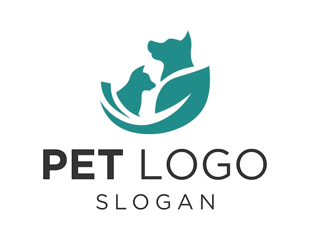 Un logotipo que diga el logotipo de una mascota.