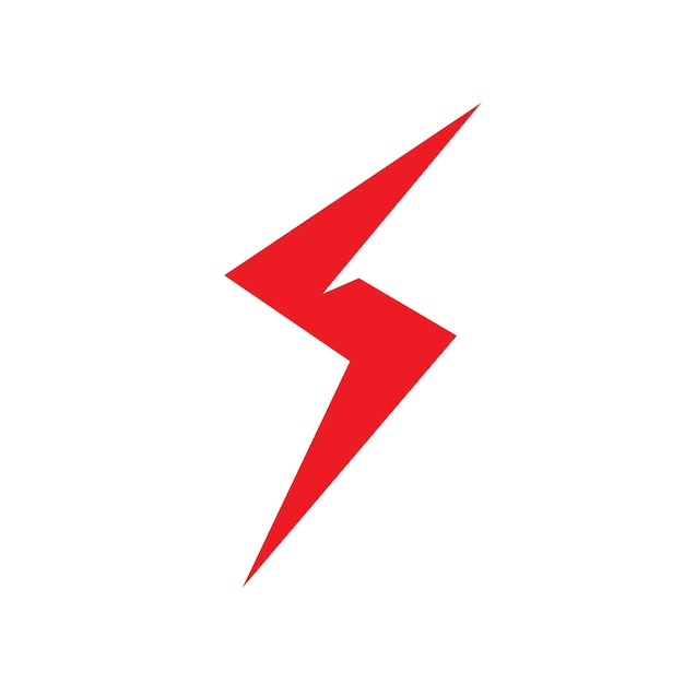 Logotipo de rayo de energía