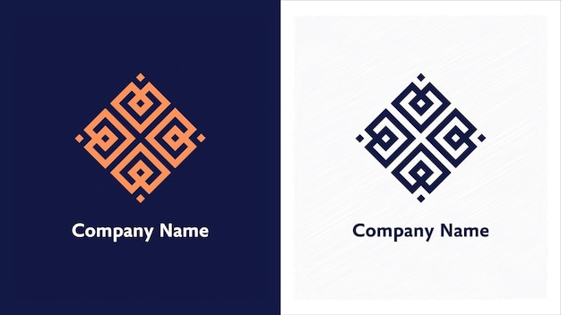 logotipo rectangular premium 7