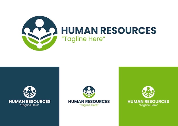 El logotipo de los recursos humanos