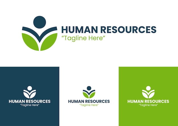 El logotipo de los recursos humanos