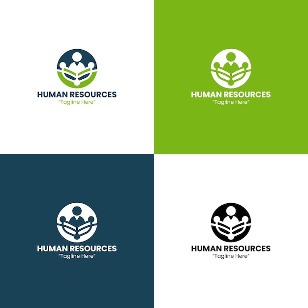 El logotipo de los recursos humanos