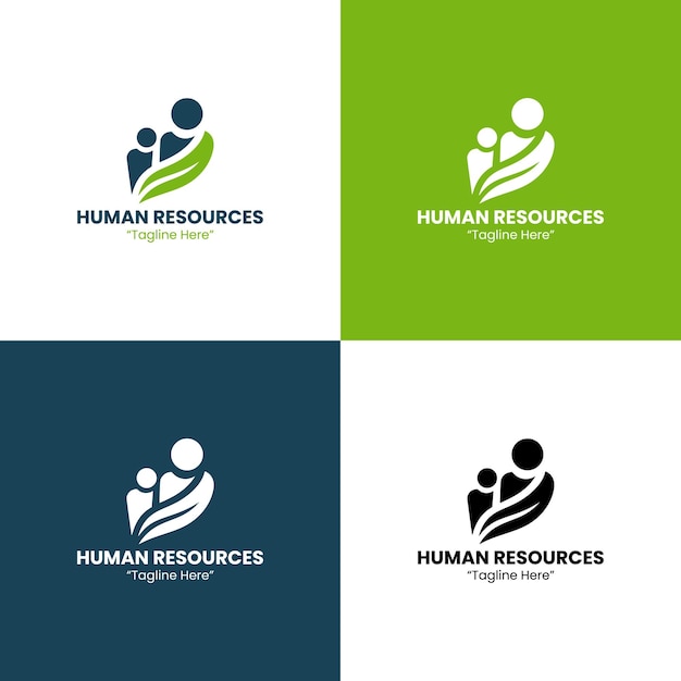 El logotipo de los recursos humanos