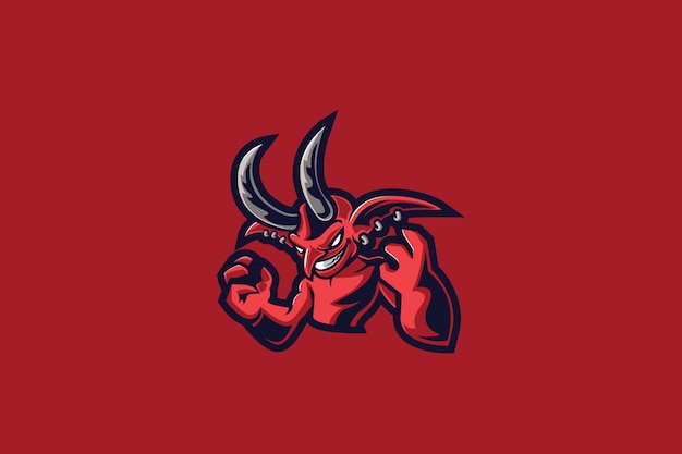 Logotipo de Red Devil E Sports