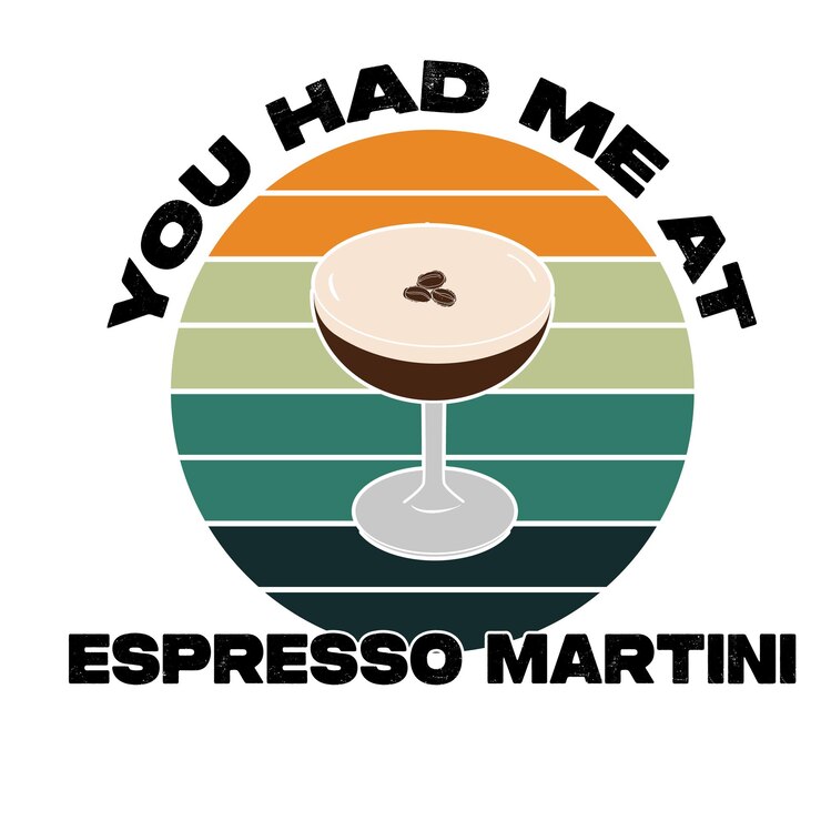 Vector un logotipo redondo con una imagen de una taza de café y un café