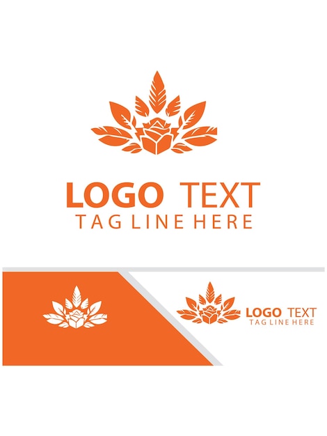 El logotipo del regalo floral