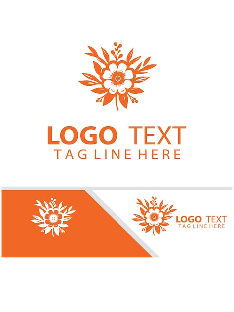 El logotipo del regalo floral