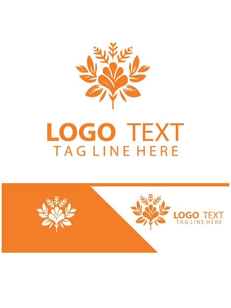 El logotipo del regalo floral