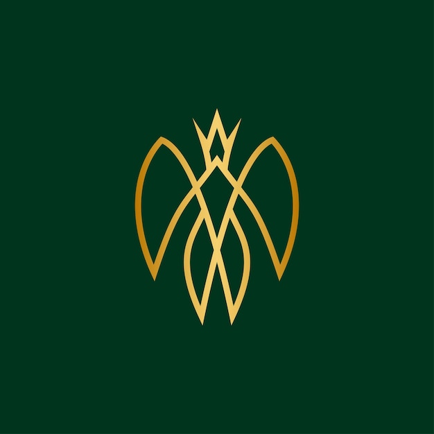 Logotipo de la reina de los insectos