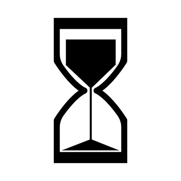 El logotipo del reloj de arena