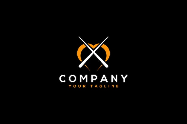 logotipo de restaurante de comida asiática