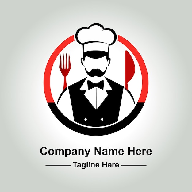 un logotipo de restaurante profesional aquí