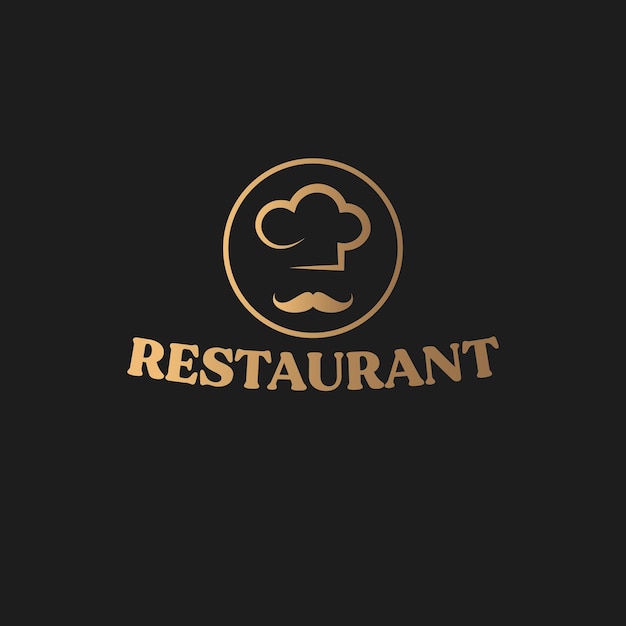 Logotipo de restaurante vintage