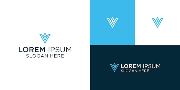 El logotipo del resumen de CV V