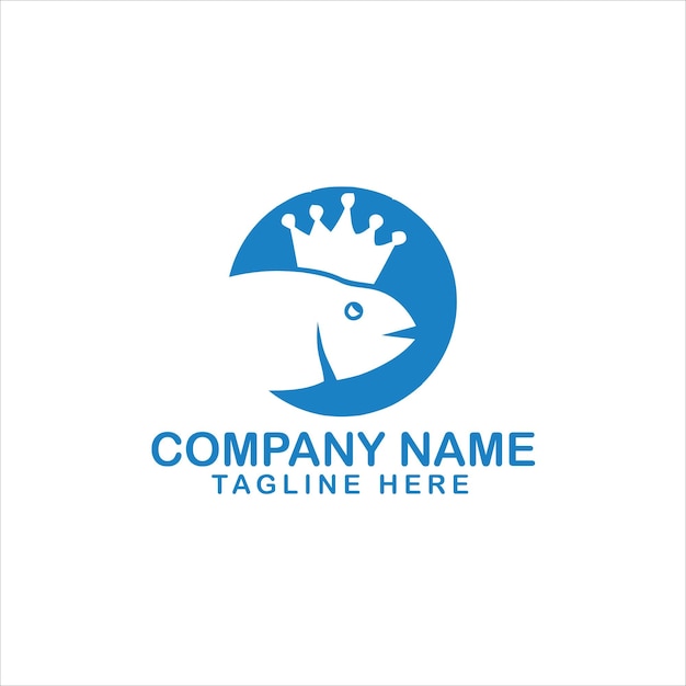 El logotipo del rey de los peces es el agua.