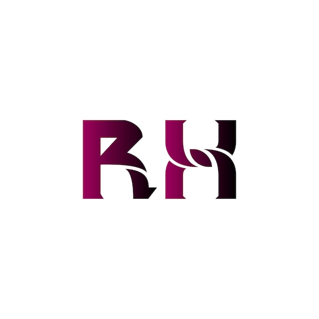 El logotipo de rh