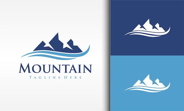 Logotipo del río monte