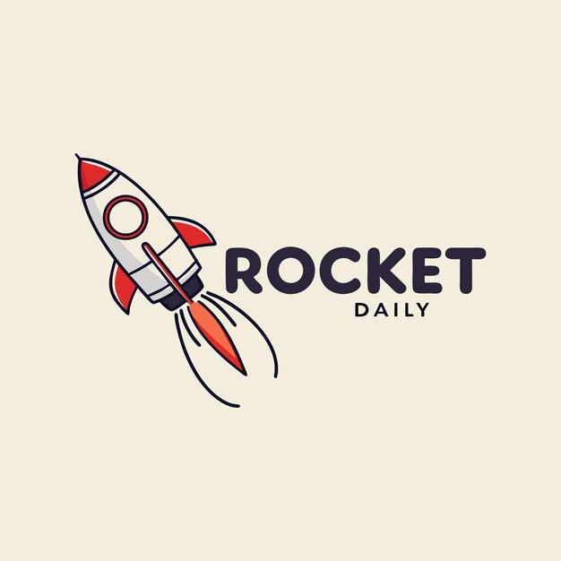 El logotipo de Rocket Daily