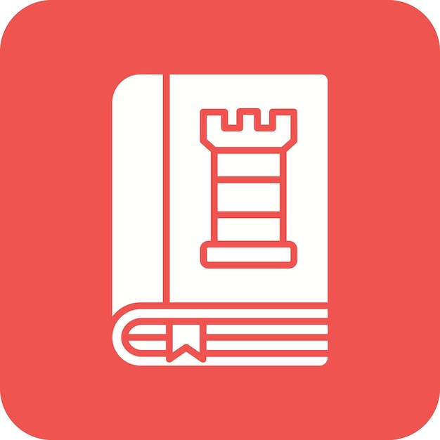 un logotipo rojo y blanco con un lápiz y un lápic en el medio