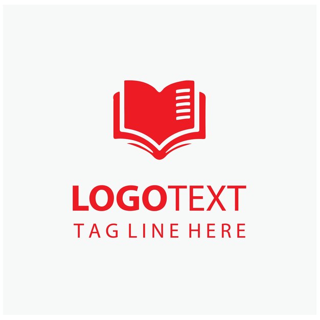 un logotipo rojo y blanco que dice "Consigue tu propio texto" sobre un fondo blanco