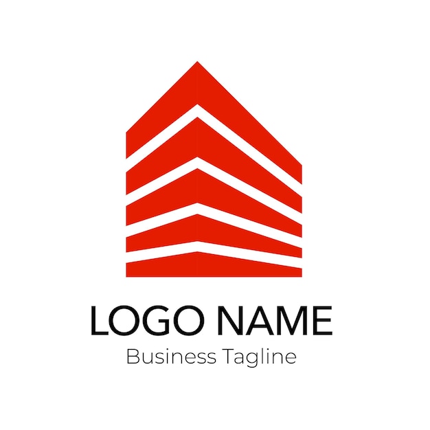 El logotipo rojo de la Compañía Inmobiliaria