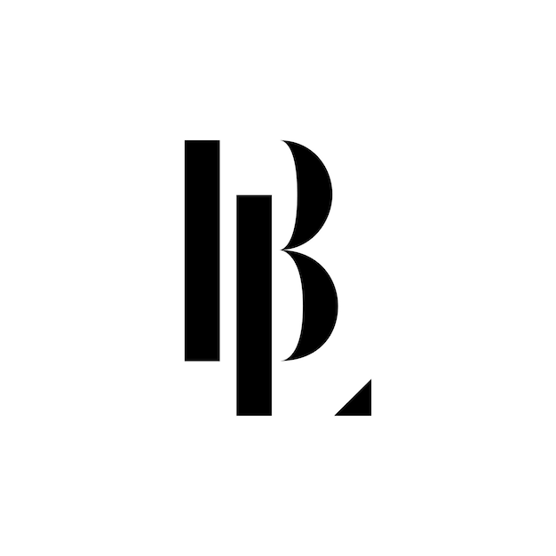El logotipo de la ropa BL