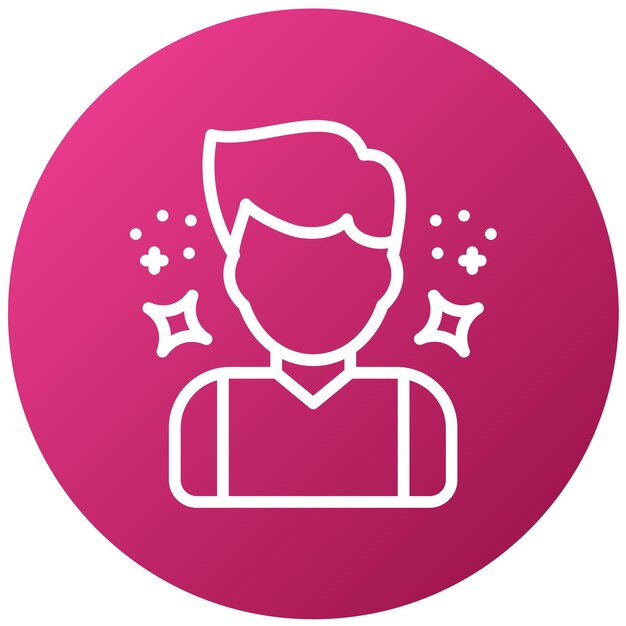 un logotipo rosa y rosa con un fondo rosa con un marco rosa con estrellas en él