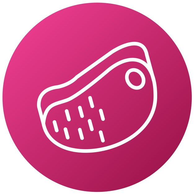 un logotipo rosado con un círculo rosado en él