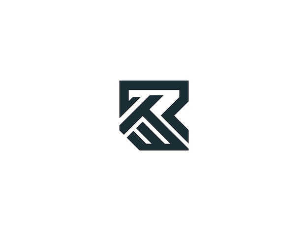 El logotipo de RTW, letra WTR negra, diseño del logotipo de la letra WTR, letra inicial, monograma RTW.