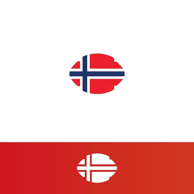 Logotipo de rugby de Noruega