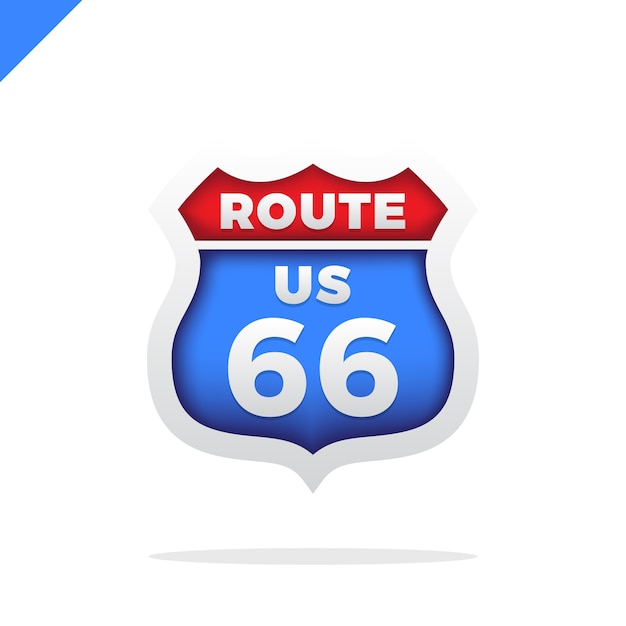 Logotipo de la ruta 66