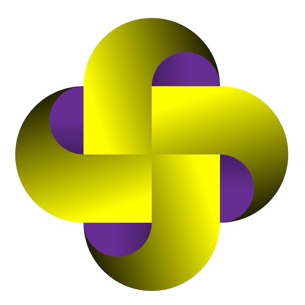 Logotipo de salud dorado cuadrado dorado con ilustración vectorial de signo más para el icono del logotipo símbolo de signo b