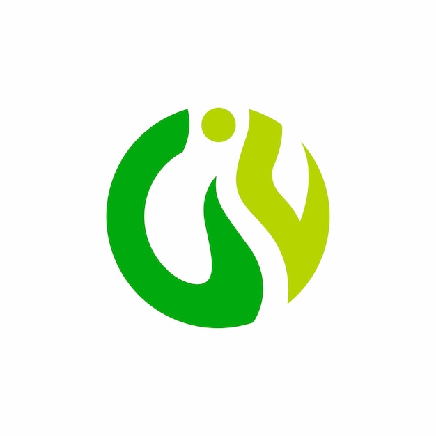 logotipo de salud verde