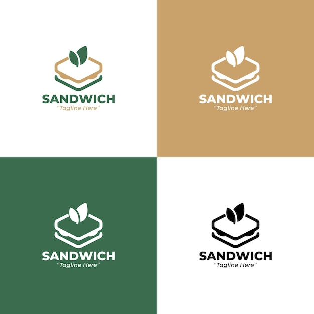 El logotipo del sándwich