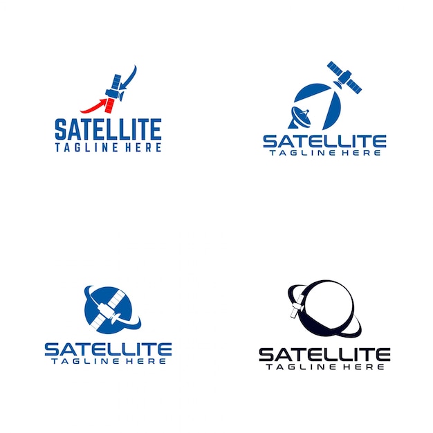 Logotipo de satélite