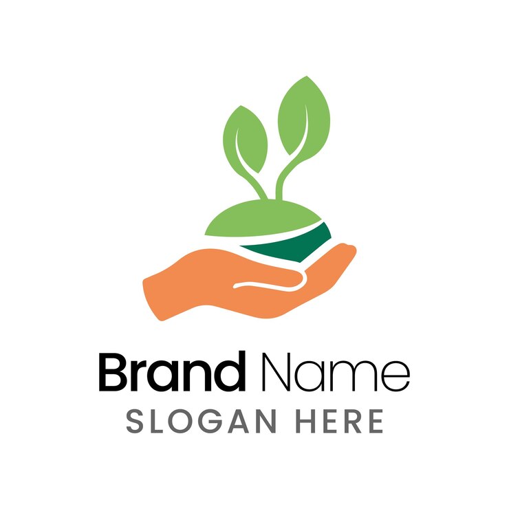 El logotipo de Save Nature Vector