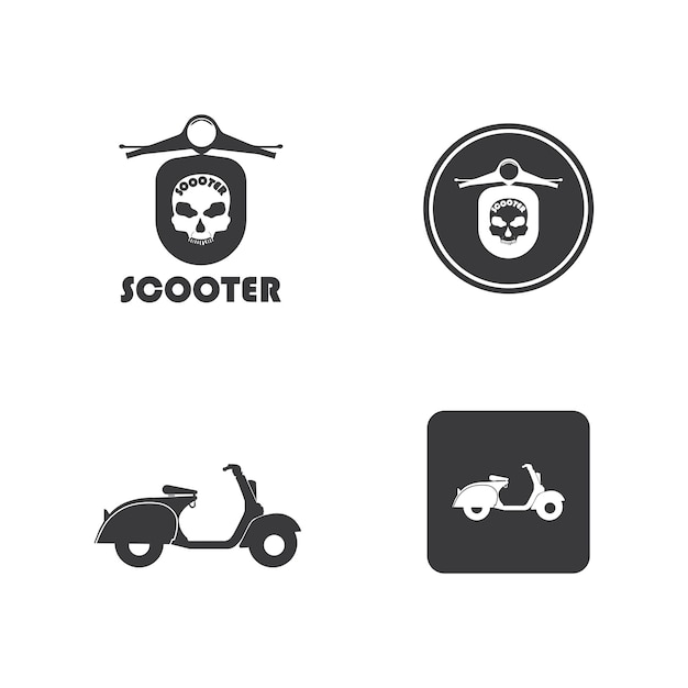 Logotipo de scooter