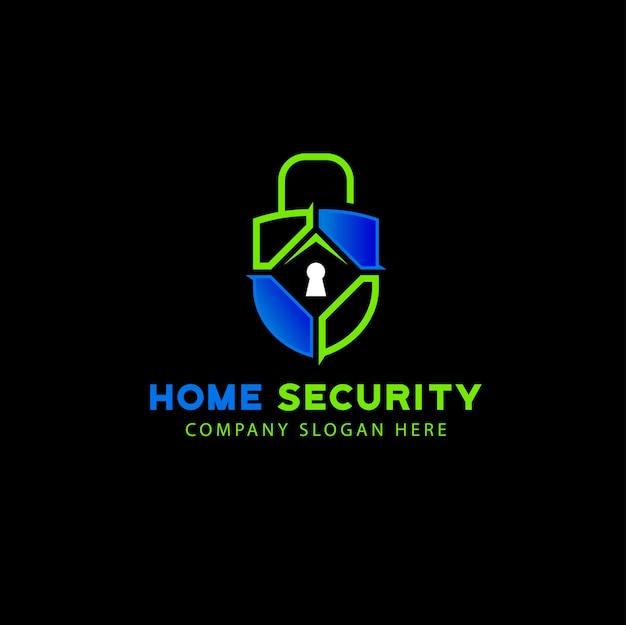 Logotipo de seguridad para el hogar